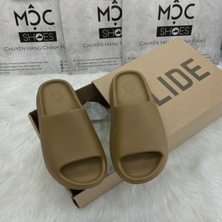 Dép adidas yeezy slide 'ochre' màu nâu đậm - code: gw1931
