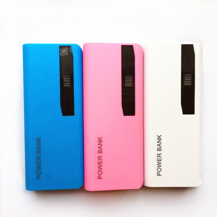 Box sạc dự phòng 5 cells pin có màn hình và đèn báo