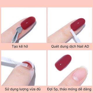 [Có sẵn] Nước Sáng Đá AD - Sáng Đá Tháo Móng Nails