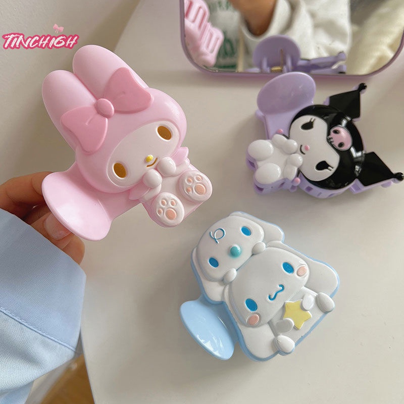 Kẹp Tóc Hoạt Hình kawaii sanrio kuromi my melody cinnamoroll Dễ Thương Cho Bé Gái