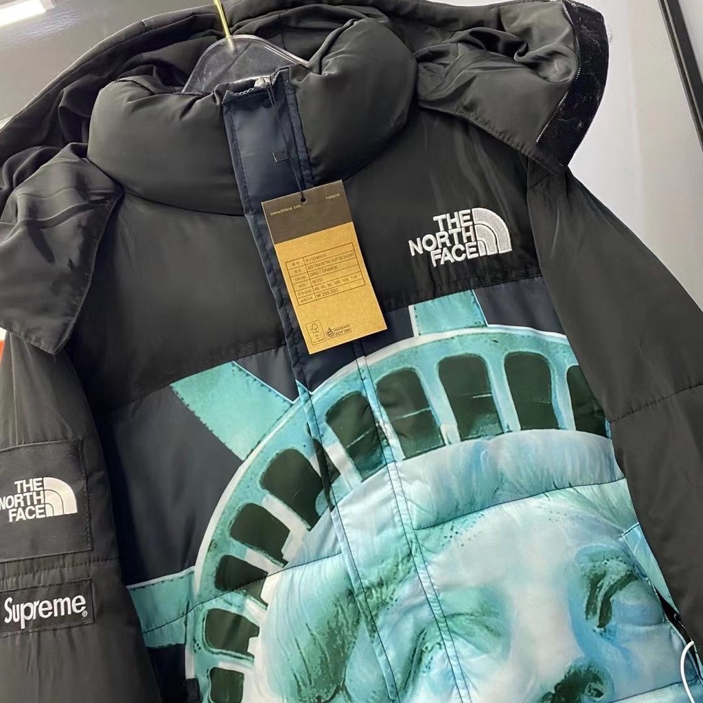 Áo Khoác cotton Dày Có Mũ Trùm Đầu the north face Chính Hãng 100% Tự Do Ấm Áp Cho Nam Và Nữ