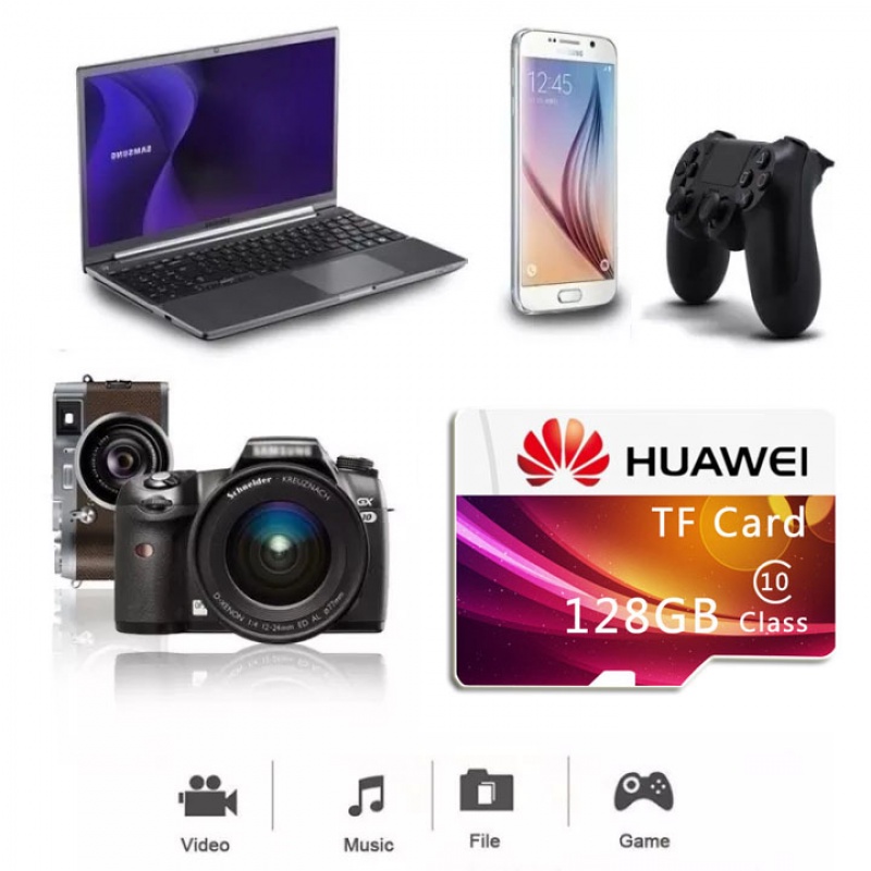 Thẻ Nhớ micro sd 128gb 256gb 512gb 1tb 64gb 32gb 16gb 8gb tf Dành Cho Điện Thoại Thông Minh huawei