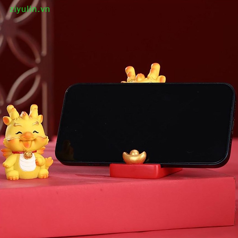 Tượng Rồng Trung Hoa ziyulin 2024 Trang Trí Bảng Điều Khiển Xe Hơi vn