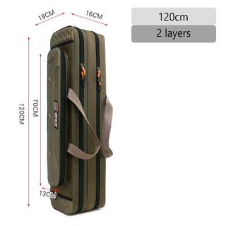 Túi Đựng Cần Câu Cá 2 / 3 / 4 Lớp 80 / 120cm Đa Năng Tiện Dụng