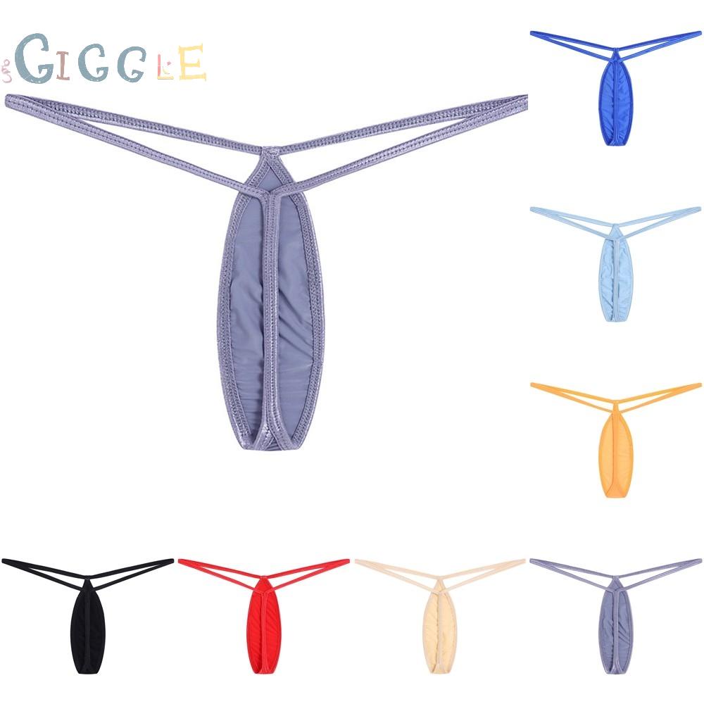 Underpants Elastic Low Waist Men One Size Three-dimensional Bulge Pouch