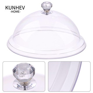 KUNHEV Lồng Bàn Tròn Trong Suốt Chống Bụi Dùng Để Trang Trí Thức Ăn
