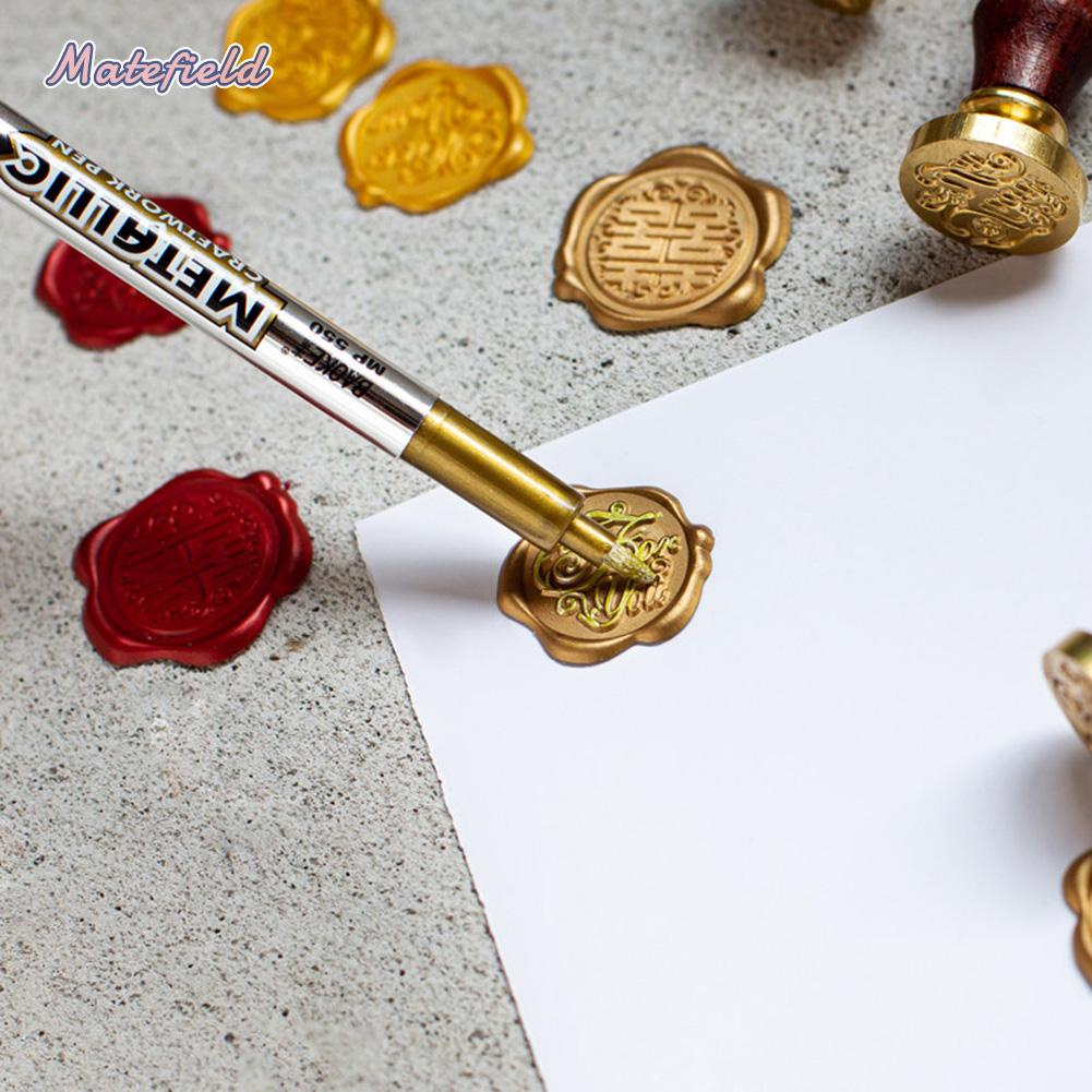 Bút Sáp Đóng Dấu Niêm Phong Bao Thư Phong Cách Cổ Điển diy