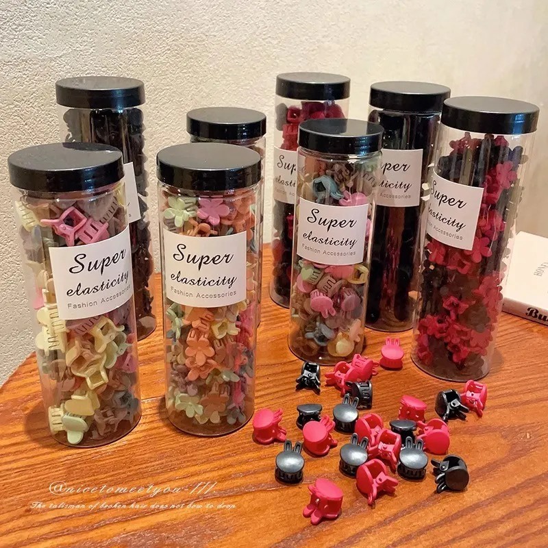 Set 50 Kẹp Tóc mini Dễ Thương Cho Bé Gái