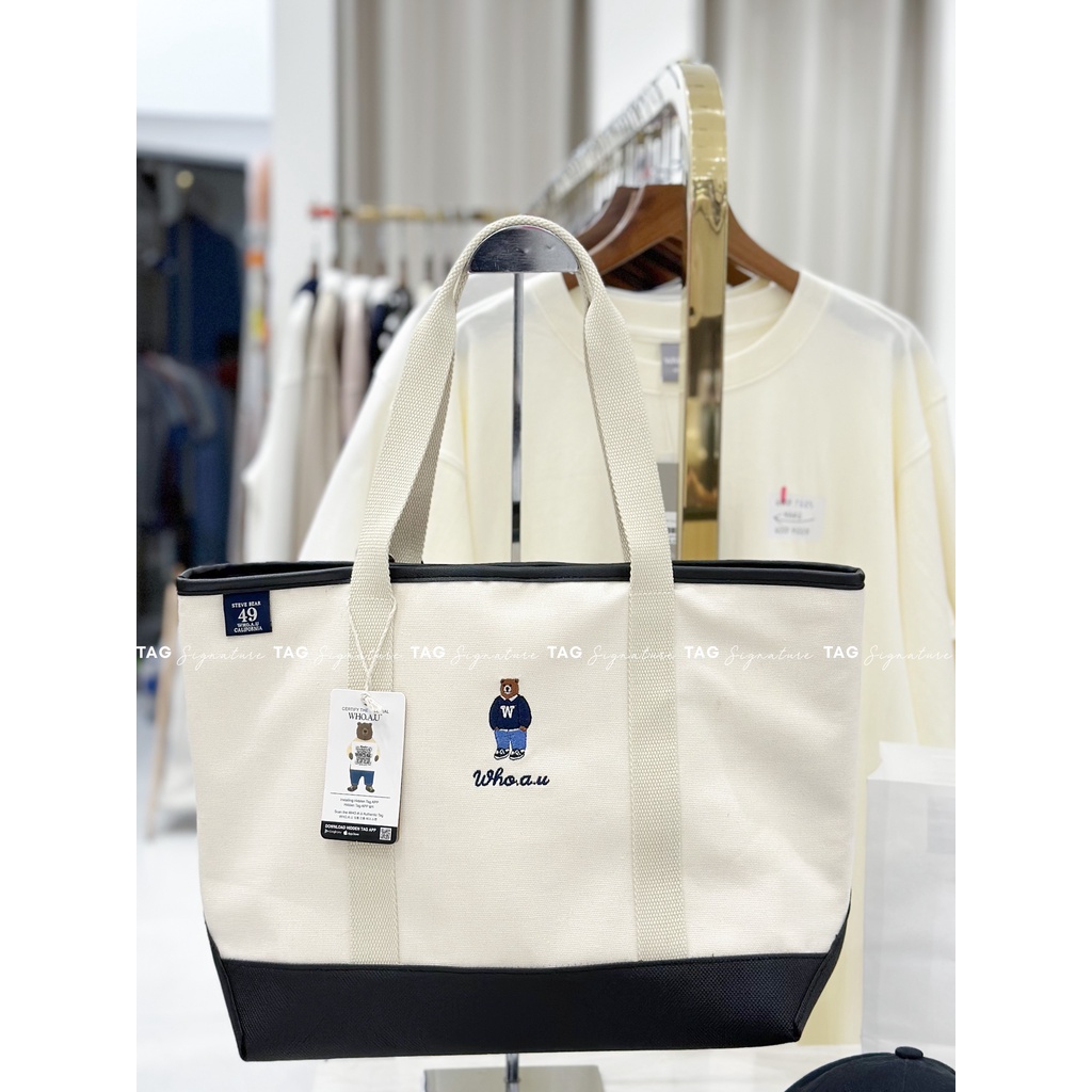 Whoau Steve Bear Tote Bag