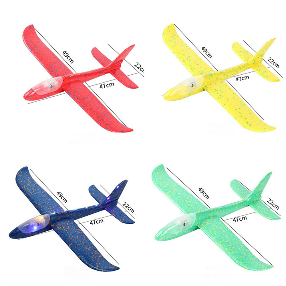 Máy Bay Xốp Đồ Chơi 49cm Có Đèn led Cho Bé Trai