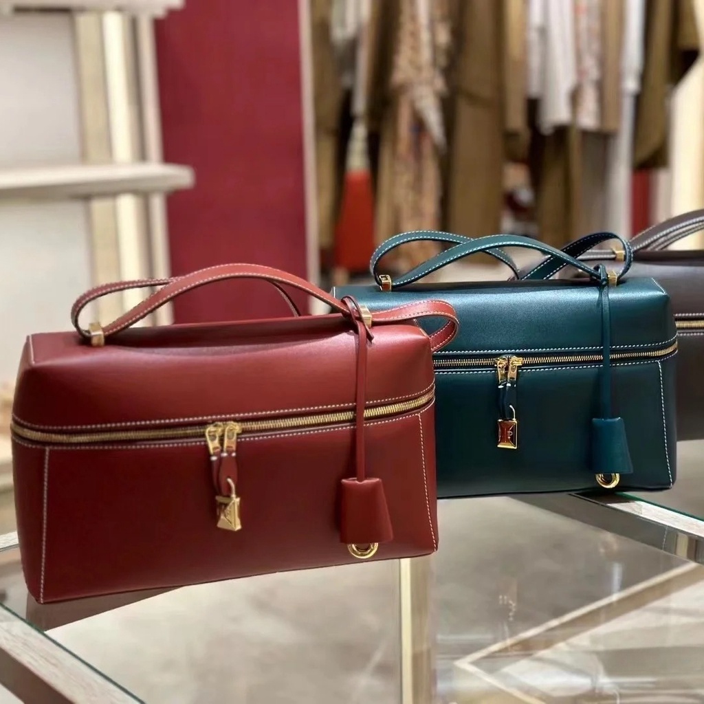 Túi xách nữ 🌵loro piana🌵 extrabag Lp27 Satchel chéo vai một túi trang điểm