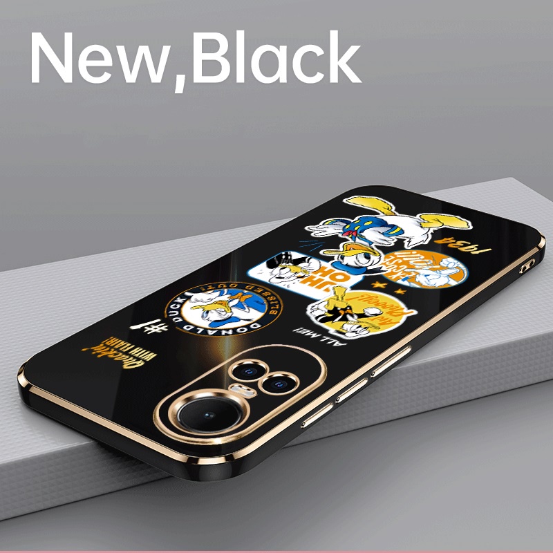 Thời Trang Ốp Điện Thoại Dẻo Họa Tiết Hoạt Hình Dễ Thương Cho oppo reno 10 pro plus 5g