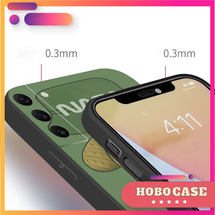 Ốp lưng Samsung Galaxy S21, S21 Plus, S21 FE, S22, S22 Plus  cạnh viền vuông, có bảo vệ camera in hình NASA