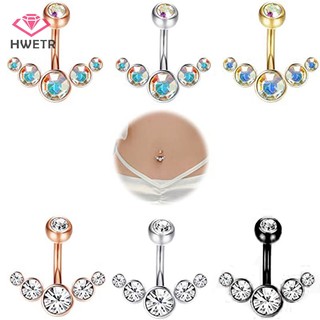 Khuyên Rốn Đính Đá zircon Mới