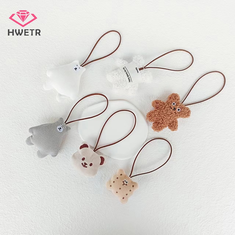 Móc Khóa Hình Gấu Nhồi Bông Dễ Thương Mới
