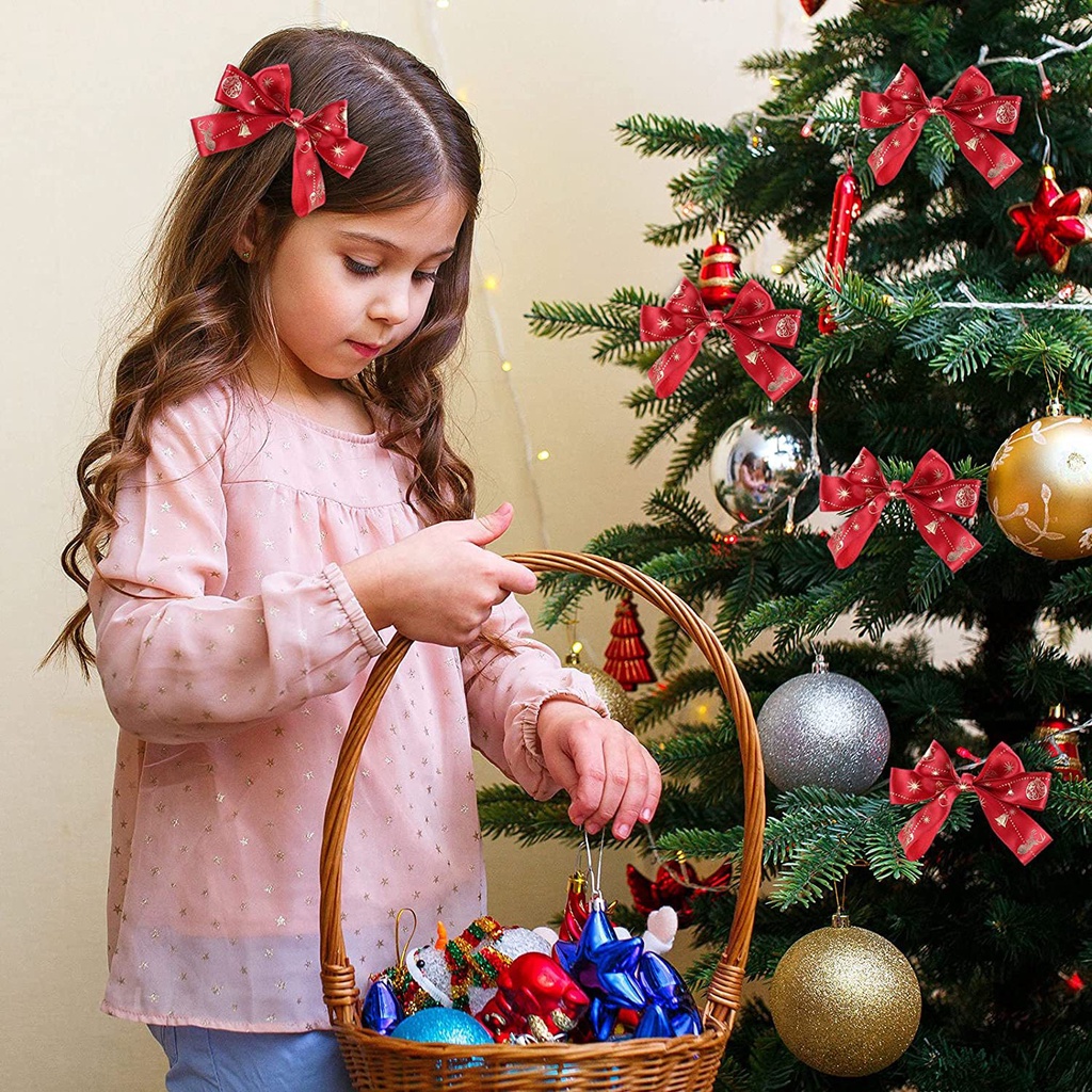 Dây Ruy Băng Trang Trí Quà Giáng Sinh