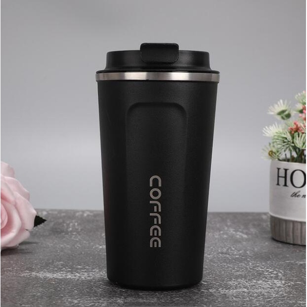 Combo Ly/ Cốc cà phê cách nhiệt Inox 304 kèm phin cà phê inox 2 lớp văn phòng và picnic