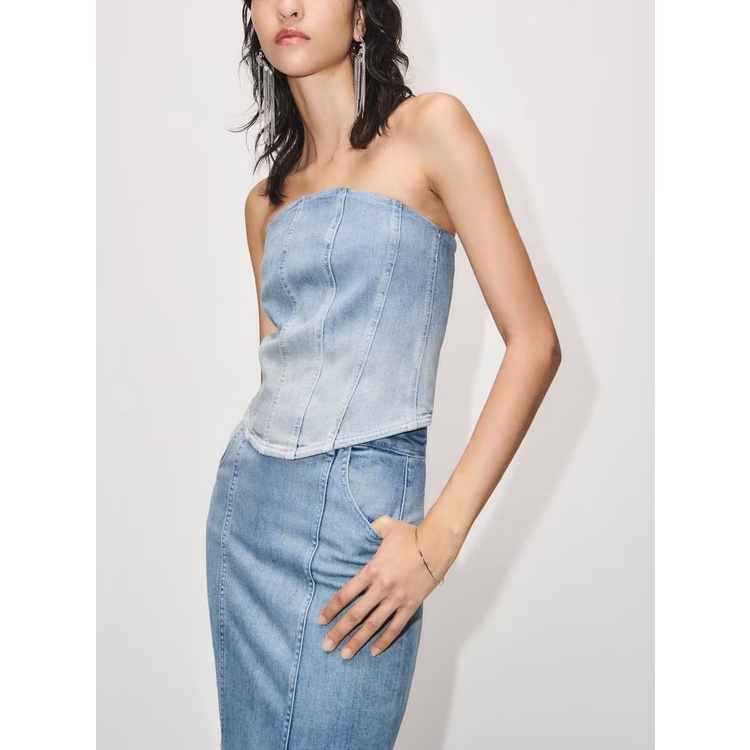 Zara Bộ Áo Nịt Ngực + Chân Váy Thời Trang Mùa Thu Dành Cho Nữ6870271  6840272