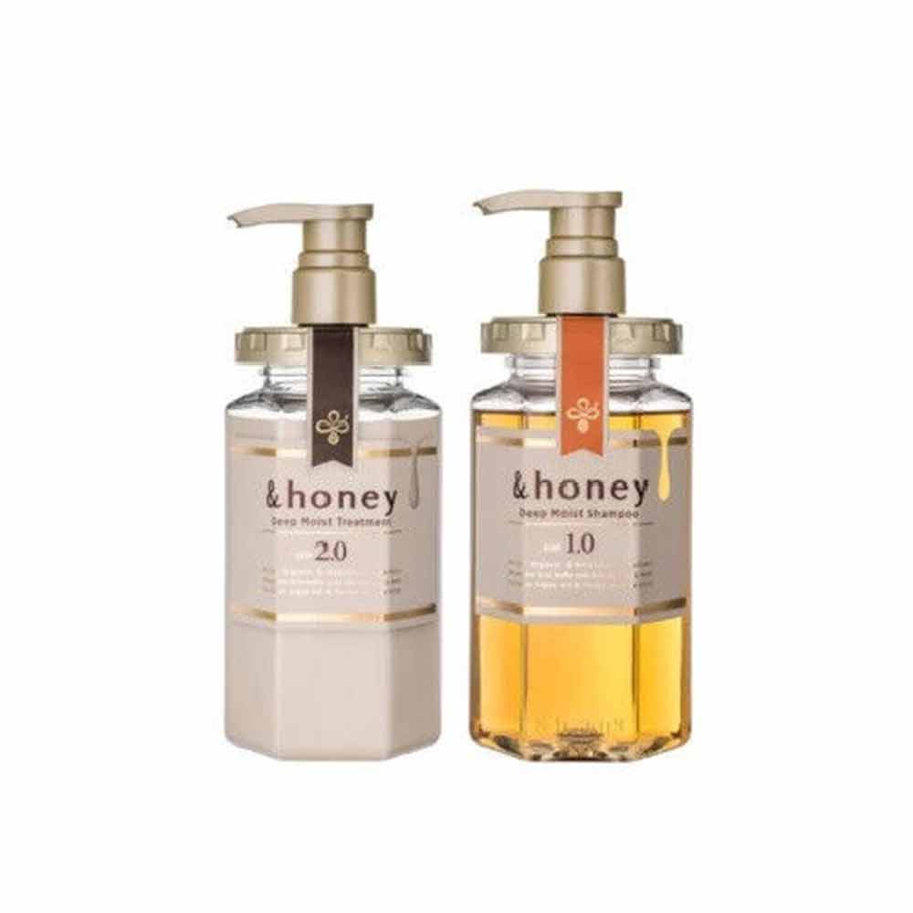 &Honey Melty Moist/Deep Moist/Herb Smooth Shampoo/Conditioner