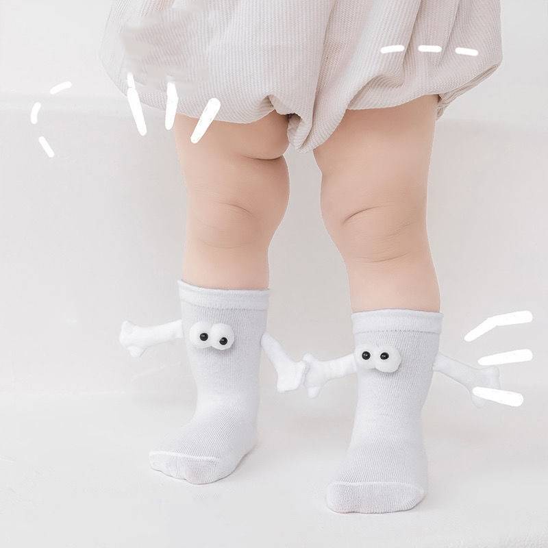 Sq3 Vớ cotton Búp Bê Nam Châm Lập Thể Dễ Thương Cầm Tay Cho Bé
