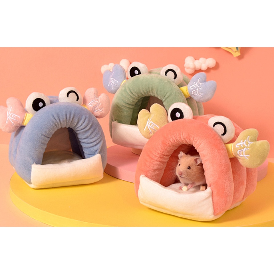 Salzburgstore.tw Nhà Búp Bê Nhồi Bông Mềm Mại Hình Chuột hamster Nằm Ngủ Không Biến Dạng Hoàn Hảo Cho Chuột hamster Kiểu Nam Á