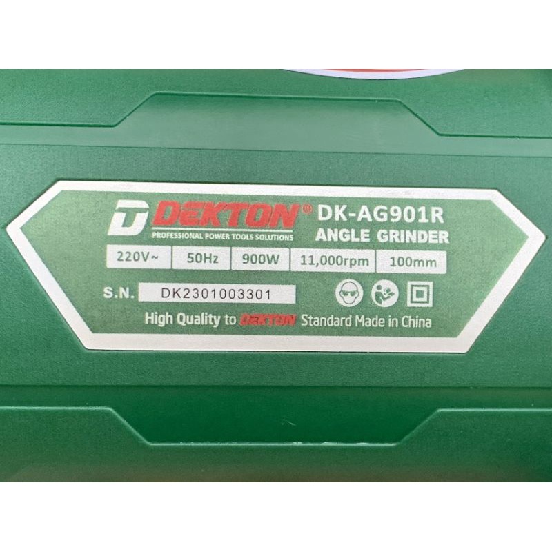 Máy mài , máy cắt sắt dekton DK-AG900R và DK-AG901R  900w 100mm shop trung máy hàn