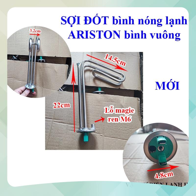 Sợi đốt ARISTON bình vuông - ruột bình nóng lạnh Thanh nhiệt điện trở - Mayso - mai so BNL Rẻ