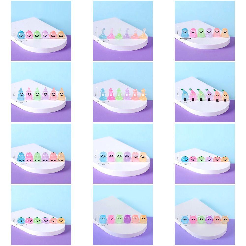 Tượng Ma Bí Ngô Dạ Quang Phát Sáng Bằng Nhựa resin Trang Trí halloween