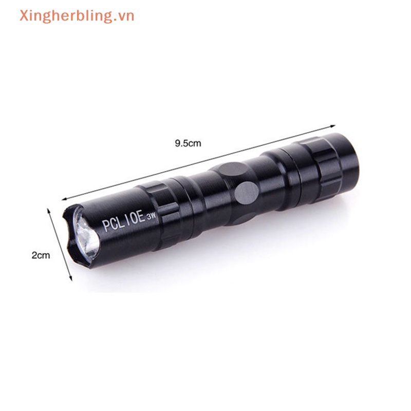 Xbvn Đèn Pin led mini Chống Thấm Nước Có Thể Phóng To Cho hung camp