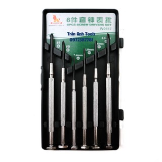 Bộ tô vít wynn's, tuốc nơ vít 6 chiếc tô vít sửa điện thoại, mở laptop, mắt kính, đồng hồ