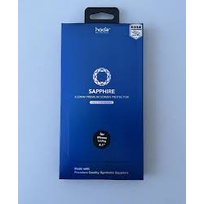 KÍNH CƯỜNG LỰC HODA Sapphire nguyên khối kèm khung trợ dán IPhone 15 Pro/IPhone 15 Pro Max/IP14 Promax /14 Pro