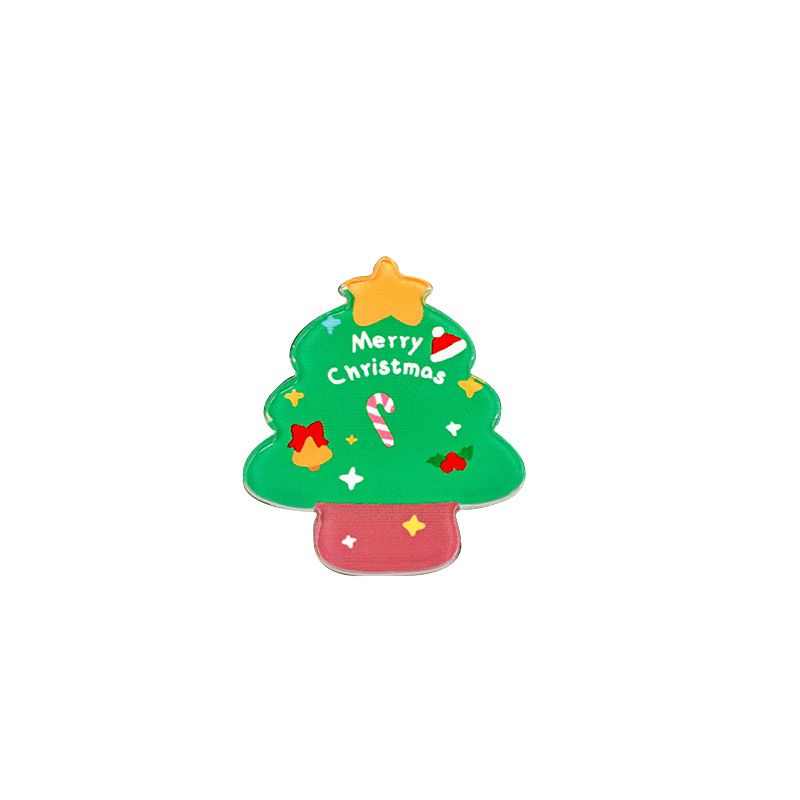 🌺🌺Phụ Kiện Cài Áo Bằng acrylic Hình Ông Già Noel Hoạt Hình Dễ Thương Dùng Làm Quà Tặng Giáng Sinh