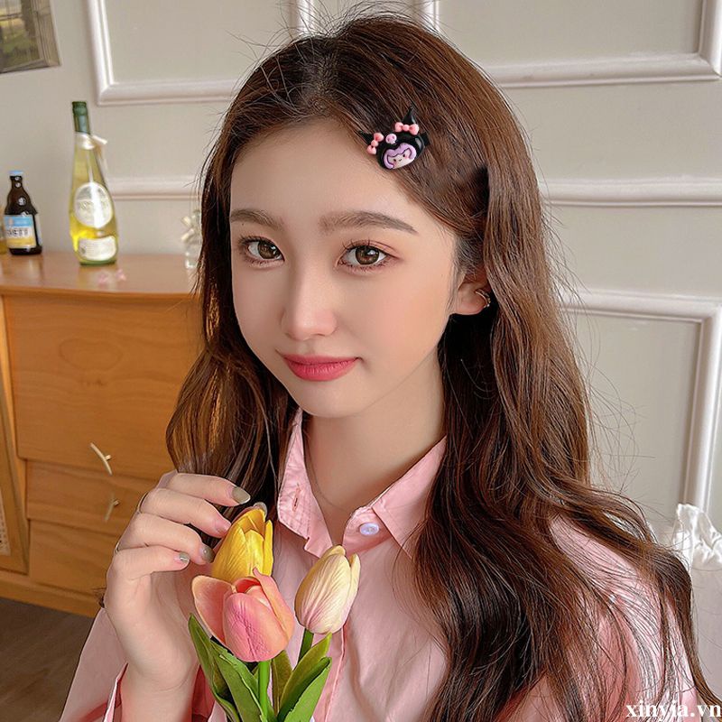 💌💌Kẹp Tóc kuromi mini Hình Mèo Đen Ngọt Ngào
