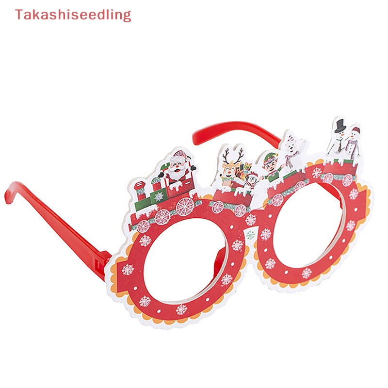 Gọng Kính Hình Ông Già Noel / Người Tuyết Trang Trí Giáng Sinh / Năm Mới Cho Người Lớn Và Trẻ Em