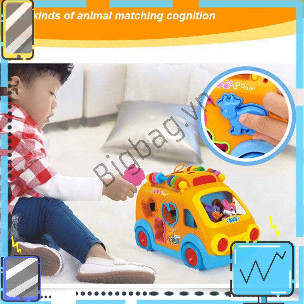 Đồ Chơi Xe Hơi Học Nhạc Không bpa Trò Chơi Tương Tác / Hình Dạng / Động Vật