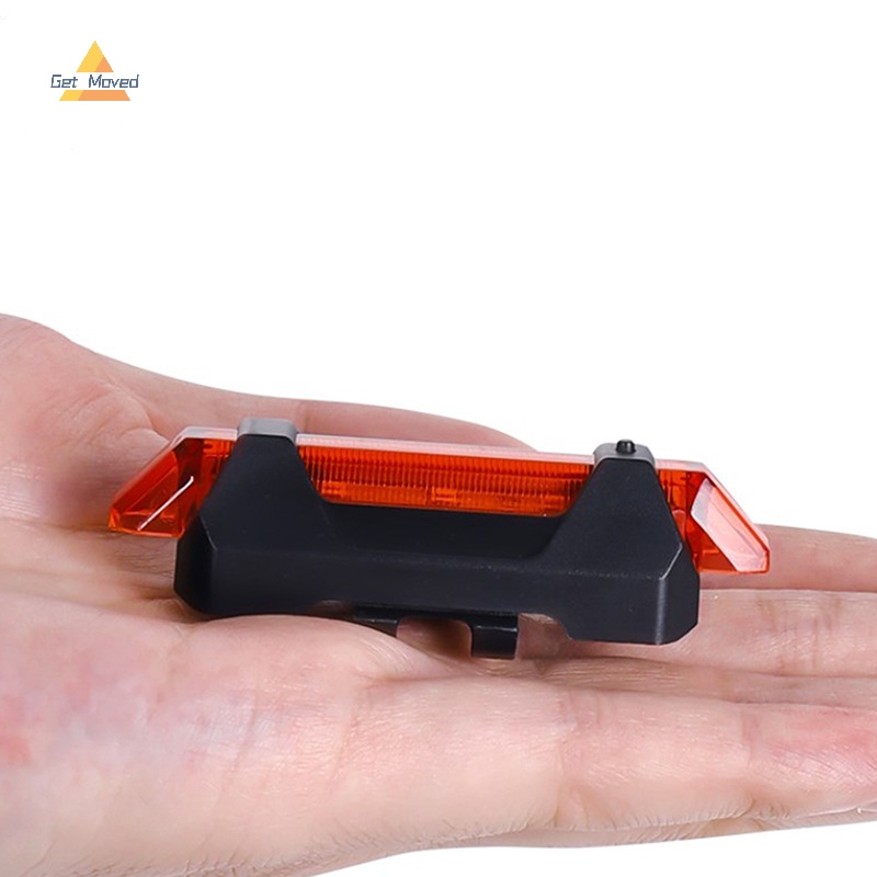 Đèn led Cảnh Báo An Toàn Chống Thấm Nước Sạc usb Cho Xe Đạp Mới