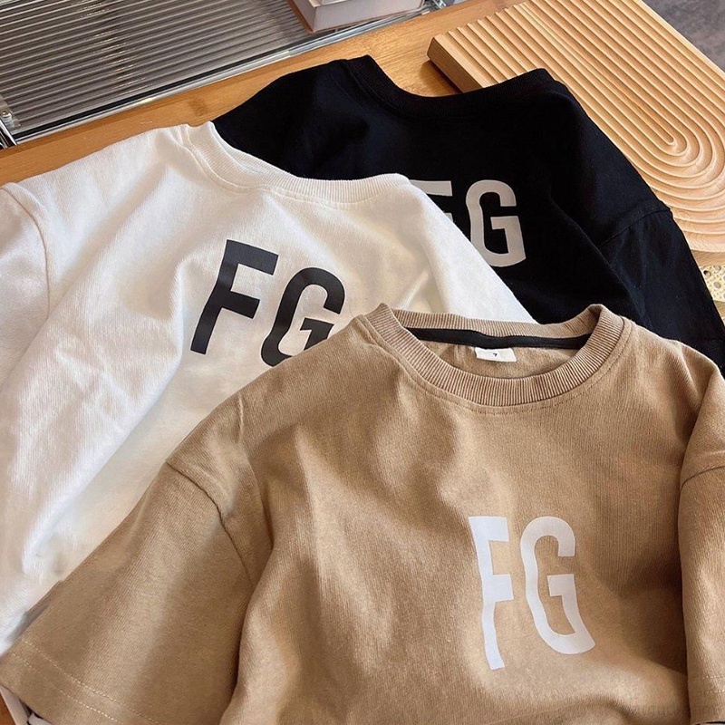 Áo Thun cotton Giả Hai Lớp Tay Dài Màu Trơn In Chữ Thời Trang Mùa Thu Hàng Mới Dành Cho Trẻ Em