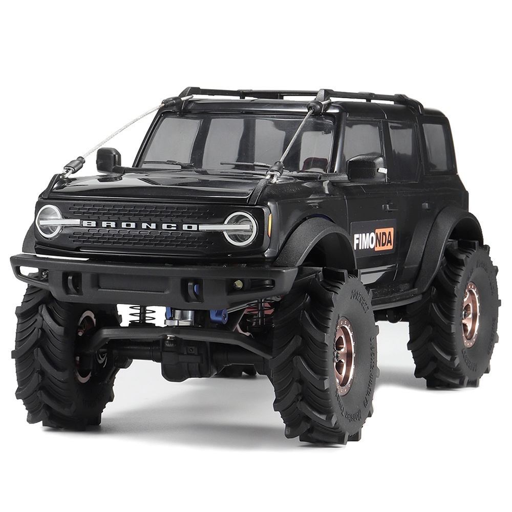 Bộ 4 Bánh Xe Cao Su 9 inch 1.0 inch Cho Xe Điều Khiển Từ Xa trx4m 1 / 24 axial scx24