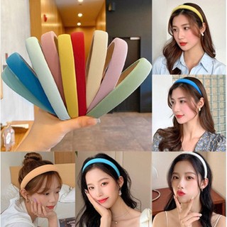 Bờm Tóc Bọt Biển Băng Đô Cài Tóc Nhiều Màu .