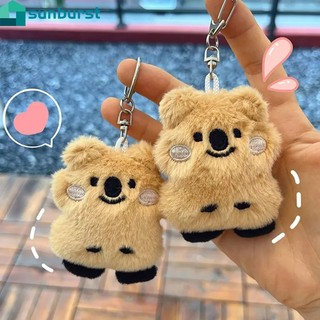 Móc Khóa Gấu koala Nhồi Bông Dễ Thương Giá Đỡ