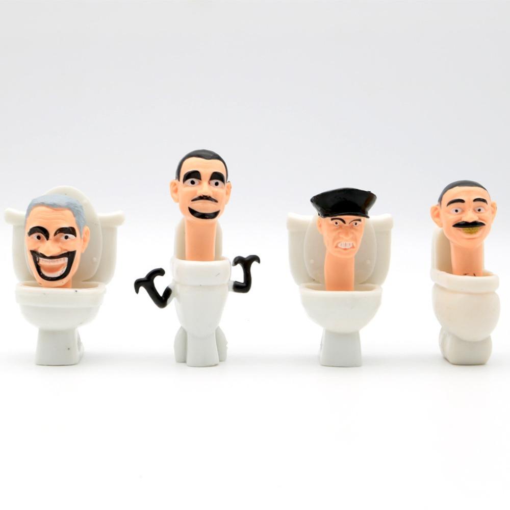WAPKTY Mô Hình Nhân Vật skibidi Trong toilet man / action Bằng pvc