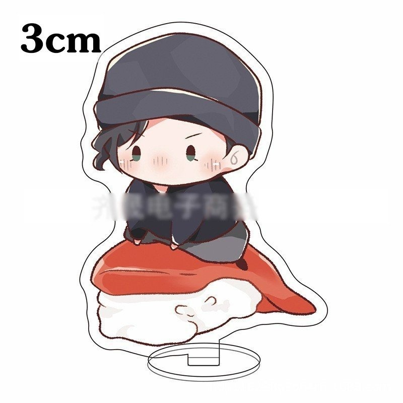 Standee THÁM TỬ LỪNG DANH CONAN ver SUSHI Detective Conan mô hình chibi acrylic anime mica trang trí