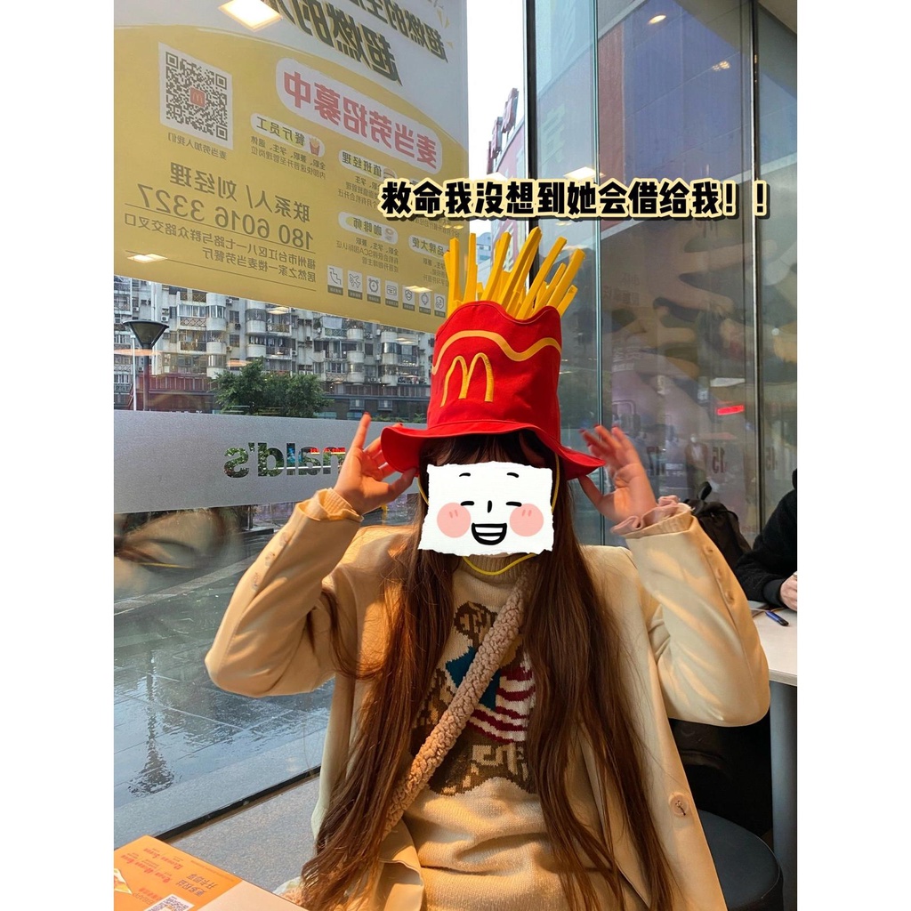 Nón Hóa Trang halloween Hình Mcdonald 'S Ngộ Nghĩnh