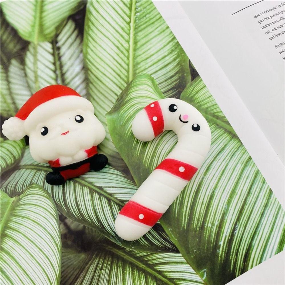 Mmluck Đồ Chơi Bóp Nhanh Chóng Hình Ông Già Noel Hoạt Hình Sáng Tạo Làm Quà Tặng Sinh Nhật / Giáng Sinh