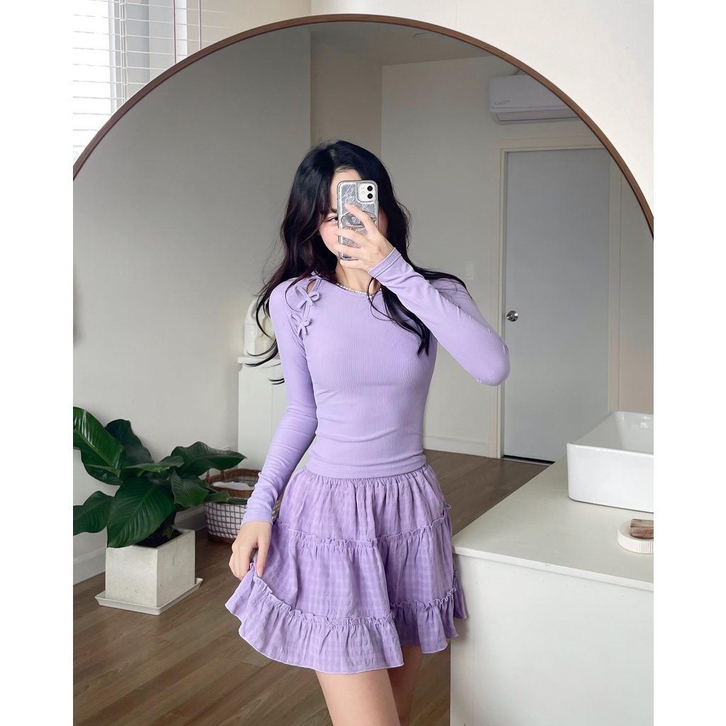 Chân váy xòe 2 tầng MONÁ - WAVY VER 2