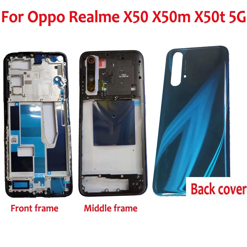 Ốp Điện Thoại Mặt Trước Sau Khung Pin lcd Cho oppo realme x50 x50m x50t 5g