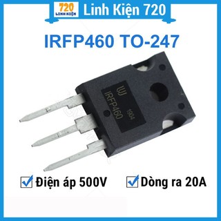 Irfp460 to-247 mosfet công suất kênh n điện áp 20a 500v