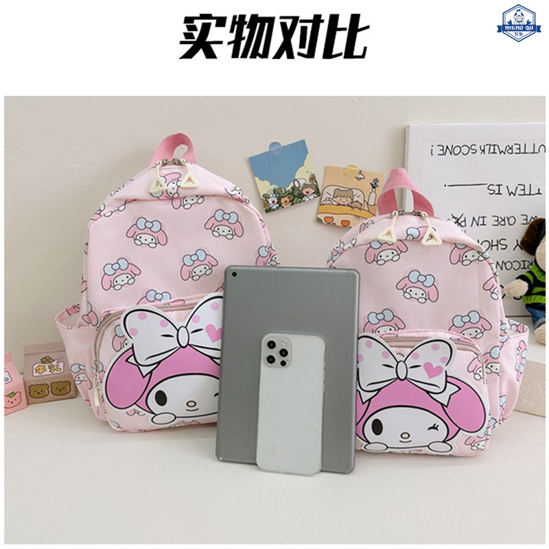 Sanrio Balo Đi Học Du Lịch Họa Tiết Hoạt Hình kuromi Đáng Yêu Cho Bé Trai Gái