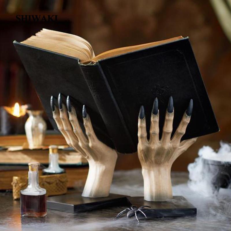 Bàn Tay Phù Thủy Trang Trí halloween Bằng Nhựa resin Sáng Tạo