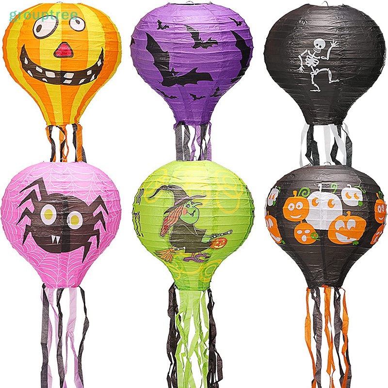 Lồng Đèn Giấy Treo Trang Trí halloween